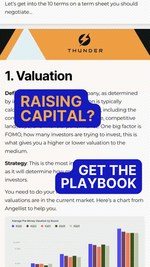 raising capital term sheet guide